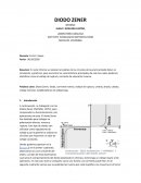 DIODO ZENER INFORME