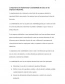 La Importancia de implementar la Contabilidad de Costos en las empresas industriales