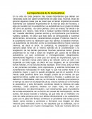 Importancia de la autoestima