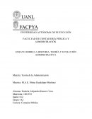 ENSAYO SOBRE LA HISTORIA, TEORÍA Y EVOLUCIÓN ADMINISTRATIVA