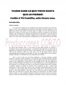 Obra de teatro ¡NADIE SABE LO QUE TIENE HASTA QUE LO PIERDE!