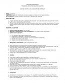 GUÍA DE LECTURA 1: EL CATACLISMO DE DAMOCLES