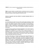 Cuál es el escenario social que afrontaría la sociedad colombiana frente a un acuerdo de paz?