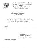 Determinación volumétrica de óxido de zinc en materia prima en medio amortiguado