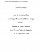 Ensayo "Gestión estratégica"