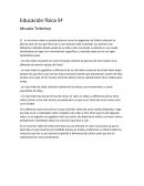 Educación física 5ª