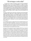 El noviazgo a corta edad