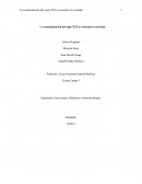 La contaminación del siglo XXI se consume la sociedad
