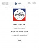Cadenas de markov. Interpretación y análisis de datos