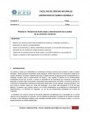 Titulaciones ácido–base y determinación de la acidez de un producto comercial