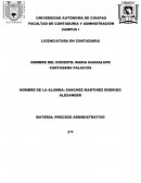PROCESO ADMINISTRATIVO . Sistema integral de control