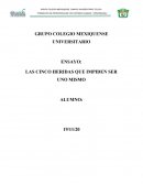 LAS CINCO HERIDAS QUE IMPIDEN SER UNO MISMO