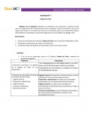 Actividad N° 1 Cadena de Valor