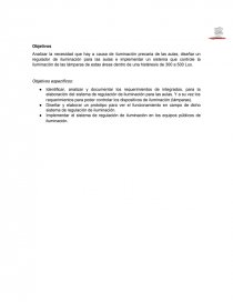 ANTEPROYECTO CONTROL DE LUZ EN EL TECNOLOGICO. Página 7