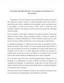 EVOLUCION DEL PRESUPUESTO Y SU USO DESDE EL INICIO HASTA LA ACTUALIDAD