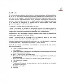 ANTEPROYECTO CONTROL DE LUZ EN EL TECNOLOGICO. Página 6