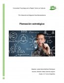 Identificar los elementos del proceso de la planeación estratégica