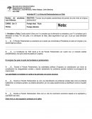 Actividad N°1: La Crisis del Parlamentarismo en Chile