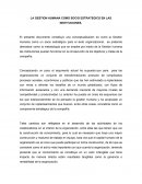 LA GESTION HUMANA COMO SOCIO ESTRATEGICO EN LAS INSTITUCIONES