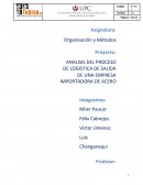 ANALISIS DEL PROCESO DE LOGISTICA DE SALIDA DE UNA EMPRESA IMPORTADORA DE ACERO
