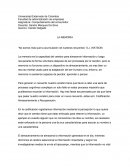 Comportamiento del consumidor. LA MEMORIA