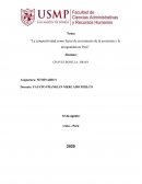 La competitividad como factor de crecimiento de la economía y la desigualdad en Perú