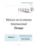 México en el entorno internacional