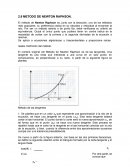 METODO DE NEWTON RAPHSON