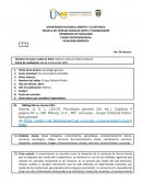 Ficha bibliografica García, G. E. L. (2014). Psicología general (3a. ed.). Capítulo 4 página 87 a 108