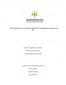 DISEÑO DE POLÍTICAS CONTABLES PROVISIÓN Y DETERIORO DE CARTERA BAJO NIIF