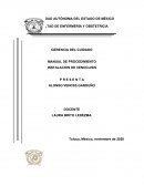 GERENCIA DEL CUIDADO MANUAL DE PROCEDIMIENTO INSTALACION DE VENOCLISIS