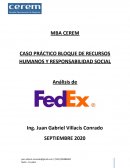 CASO PRÁCTICO BLOQUE DE RECURSOS HUMANOS Y RESPONSABILIDAD SOCIAL