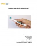 Propuesta de producto: Cepillo Portable