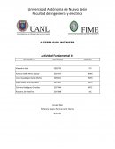 Actividad Fundamental 1 - Algebra