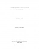 VALORES ÉTICOS UN DEBER Y UN DERECHO EN NUESTRO