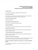 Cuestionario de ¿Qué son los Derechos Humanos?