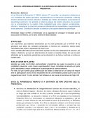 EL APRENDIZAJE REMOTO O A DISTANCIA ES MÁS EFECTIVO QUE EL PRESENCIAL