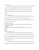 Caso Gobierno Autónomo Descentralizado Parroquial de Chiguaza