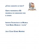 ¿Cómo administro mi tiempo?