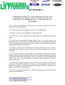 Manual de uso de equipos. Página 1
