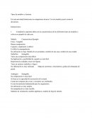 Tipos de modelos y técnicas