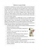 Estatutos en un grupo de trabajo