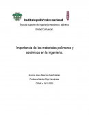 Importancia de los materiales polímeros y cerámicos en la ingeniería