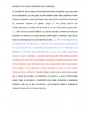 DESARROLLO DEL ENSAYO ARGUMENTATIVO - BORRADOR