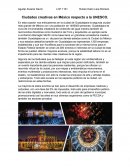 Ciudades creativas en México respecto a la UNESCO