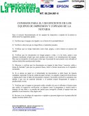 Manual de uso de equipos