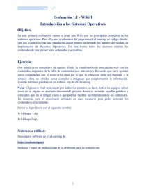 Introducción a los SO. Página 1