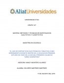 EL USO DE DISPOSITIVOS ELECTRONICOS (TABLETAS) COMO HERRAMIENTA DOCENTE DENTRO DE LA EDUCACION PRIMARIA