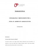 EL ABORTO EN ADOLESCENTES