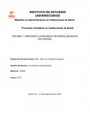 Elaboración y presentación del balance general de una empresa